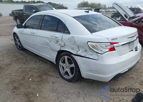 2012 Chrysler 200 Lx из США, поврежденный, VIN 1C3CCBAB6CN201798